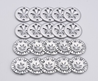 20 x Klemmscheiben Set für Hitzeschutzblech Befestigung AUDI VW SEAT SKODA FORD