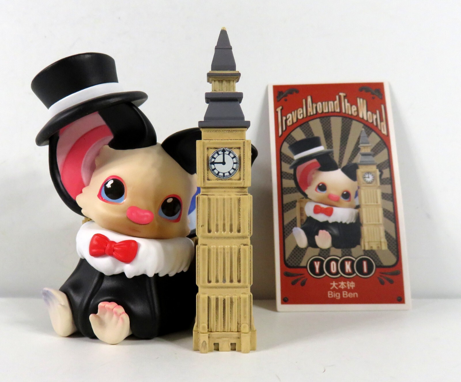 popmart yoki 12個　travel around the world Pop Mart YOKI Travel Round The World Series Blind Box Figure