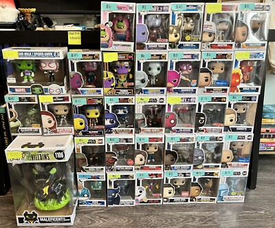 Funko Pop Lot - Marvel/Star Wars/Disney/Stranger Things/Powerpuff Girls
