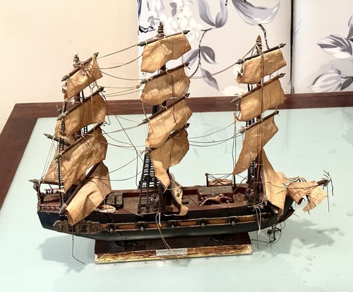 ボトルシップ　FRAGATA ESPAÑOLA 1780 モデル Vintage Fragata Espanola Ano 1780 Spanish Warship Model Ship