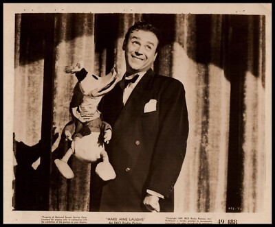 Dennis Day in Make Mine Laughs (1949)   Vintage Hollywood Photo K 513