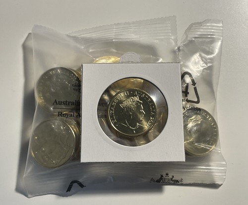 1x Australia One 2021 $1 One Dollar JC Obverse Coin 160k