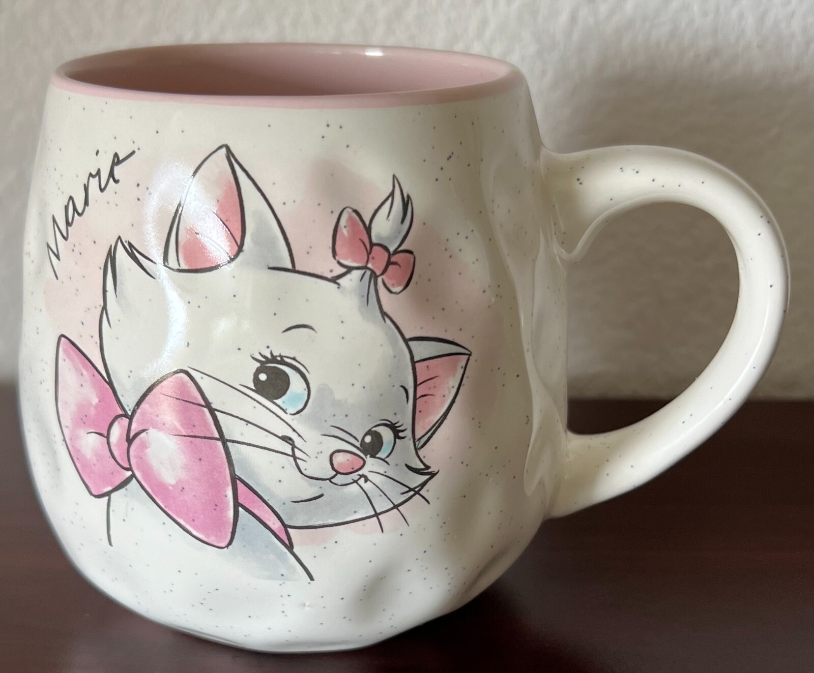 Disney - 【Maria】 Disney The Aristocats Marie Textured Design 16 oz Ceramic