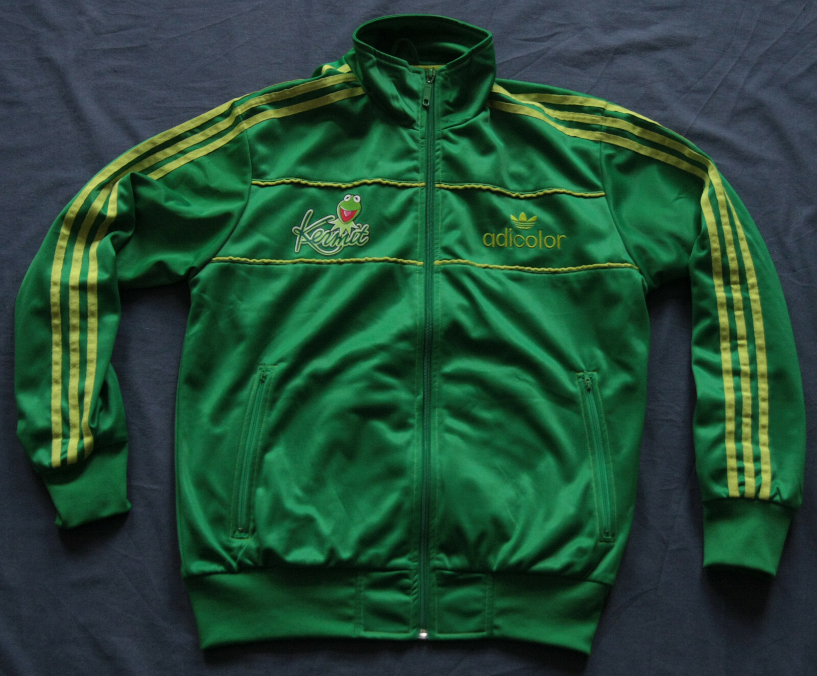 it's not easy being green adidas jacket
