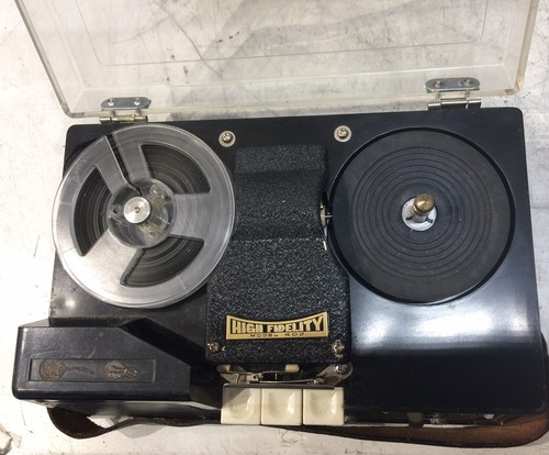 Vintage High Fidelity Model 402 Tape Recorder