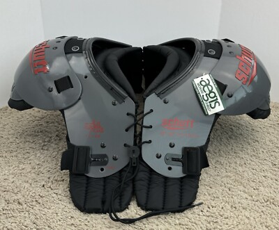 Schutt Football Shoulder Pads Jr Blocker XL 34-36 (15-16  135-150lbs) Gray New