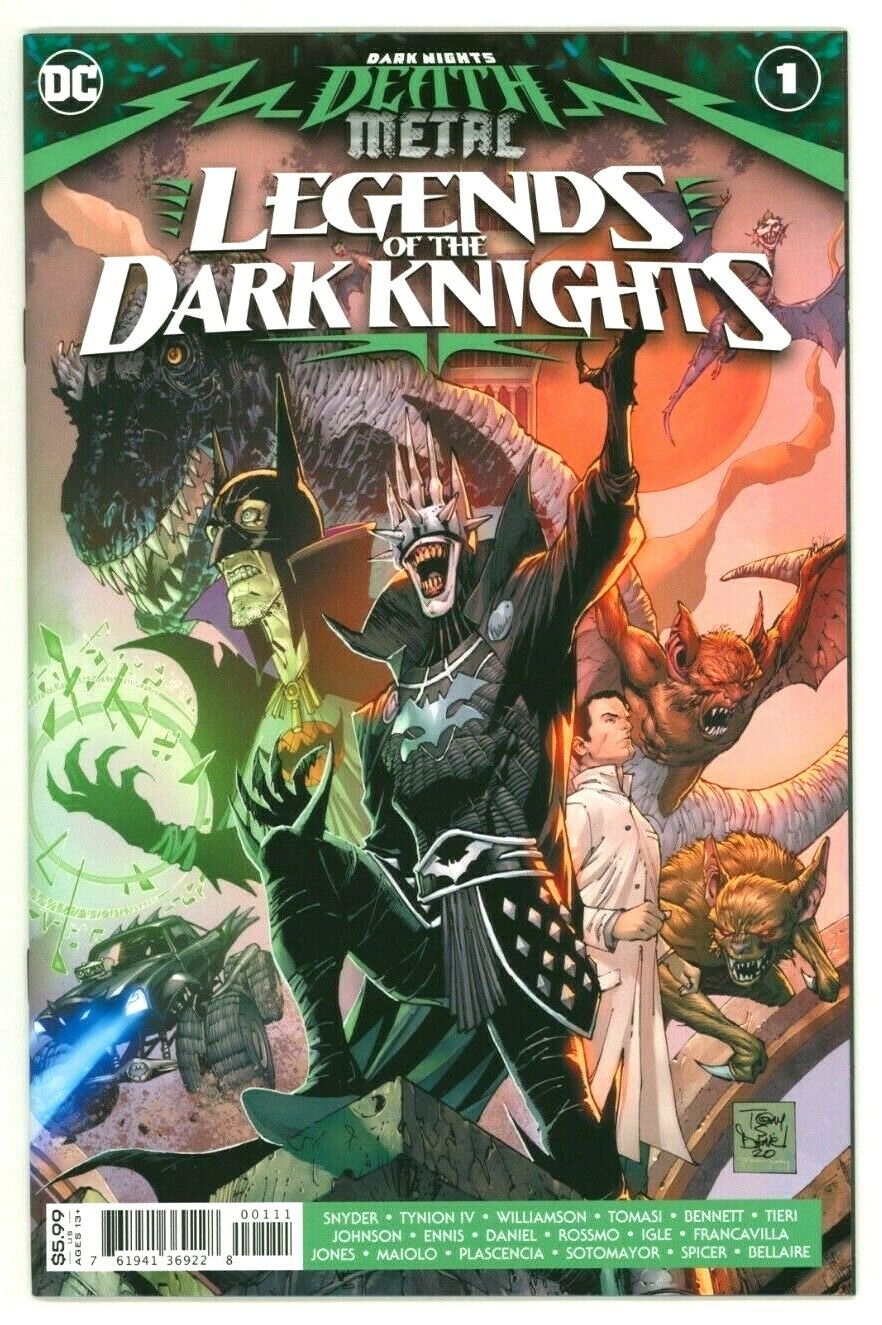 DC Comics Dark Nights Death Metal LEGENDS OF THE DARK KNIGHT
