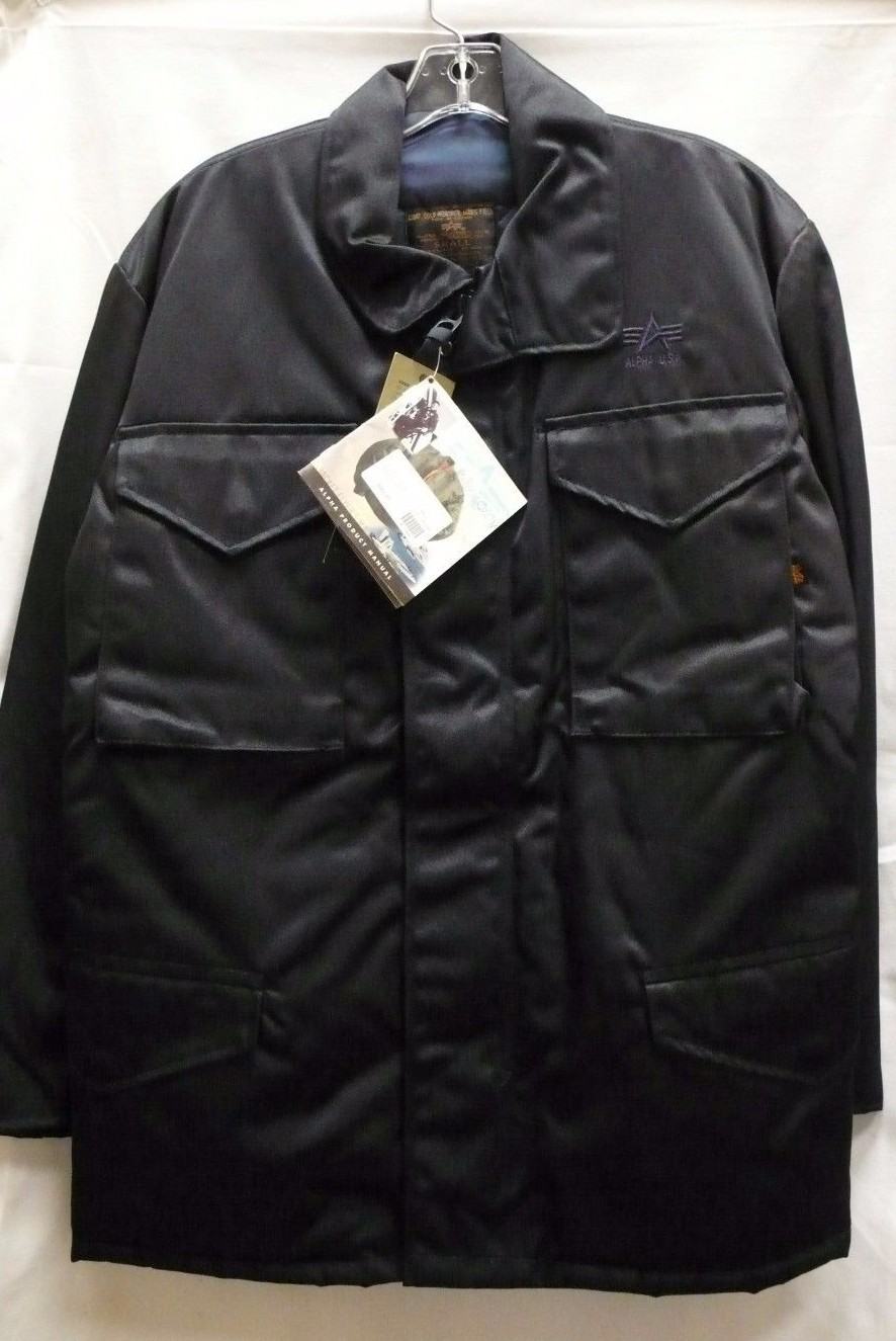ジャケット・アウター ALPHA INDAUSTRIES M65 MADE IN USA Alpha Industries M-65 Water-Repellent Field Jacket. Made In