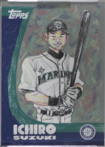2021 Topps Project70 #108 - 1956 Ichiro Suzuki Rainbow Foil