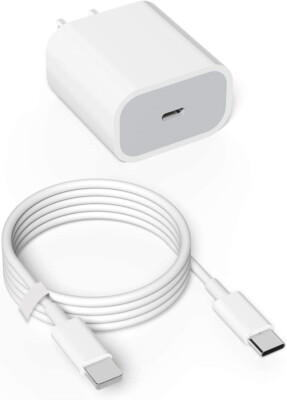Upgrade 20W Fast Charger Block Type C Cable For iPhone 14 13 12 11 Pro Max 8 Lot