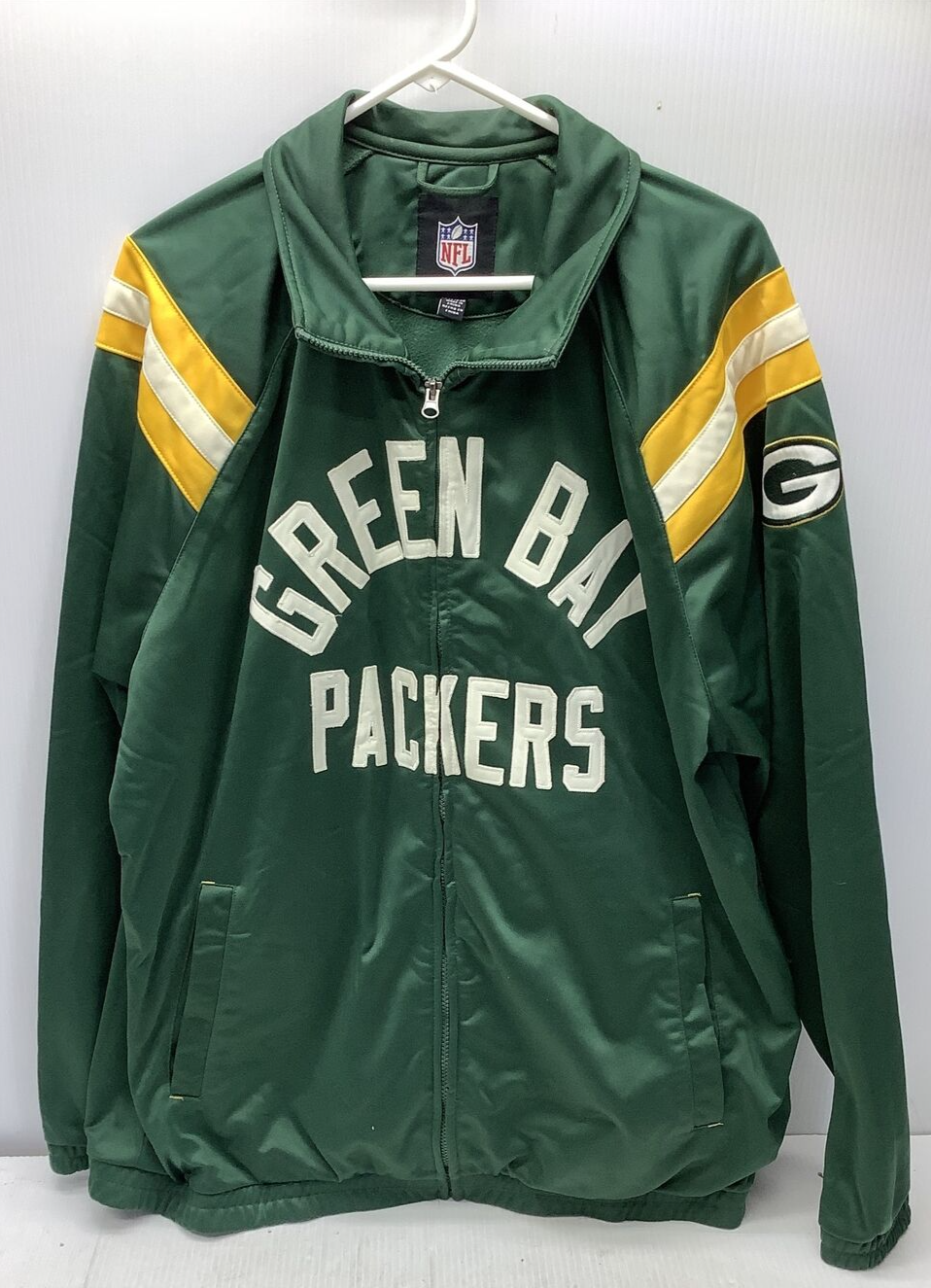 Green Bay Packers XL ウォームアップジャケット Green Bay Packers XL ウォームアップジャケット