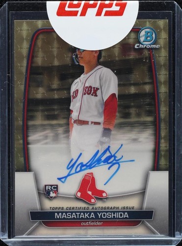 ゲームセンター・ゲームカード Bowman Masataka Yoshida Blue Rookie 2023 Bowman #58 Masataka Yoshida Rookie Card RC Sky Blue
