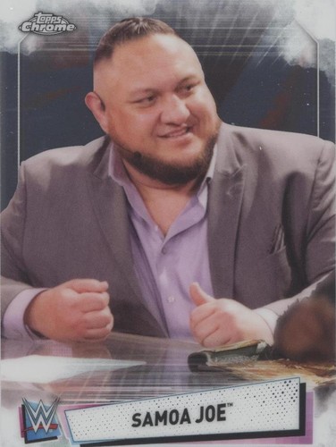 2021 Topps Chrome WWE - Samoa Joe #39