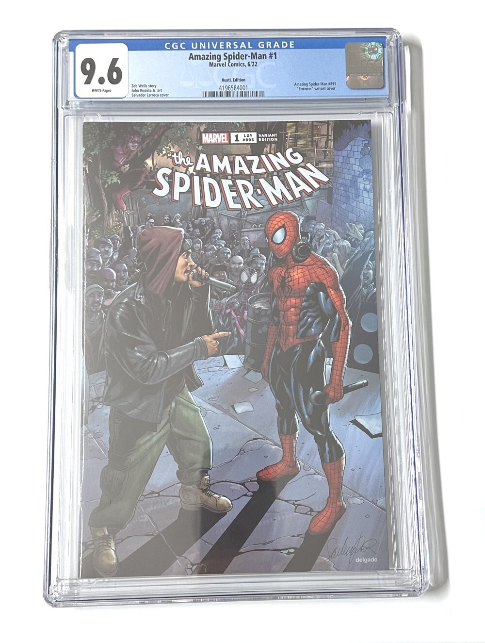 Eminem Spider-Man アメコミ Marvel The Amazing Spider-Man (2022) #1 Eminem Variant Comic