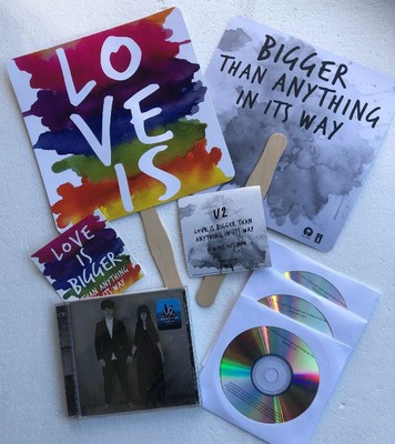 U2 PROMO Love Is Bigger Than Anything In Its Way CDr Cd Songs Of Experience