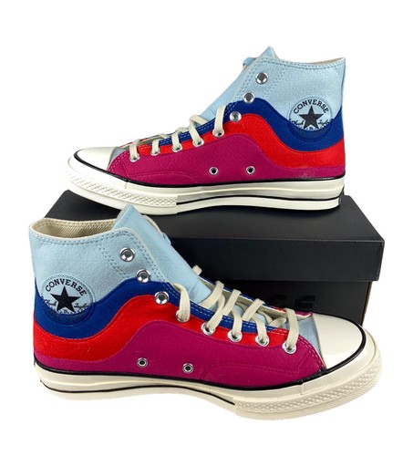 

НОВЫЕ мужские кроссовки Converse Chuck 70 Hi Thermo Felt Starlight, размер 10, Multicolor, Converse Chuck 70