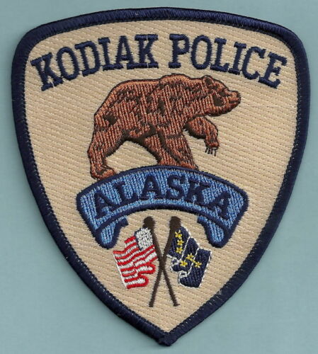 KODIAK ALASKA POLICE SHOULDER PATCH