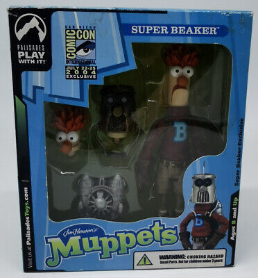 Muppet Show Super Beaker San Diego Comic Con 2004 Exclusive Palisades Toys Neu