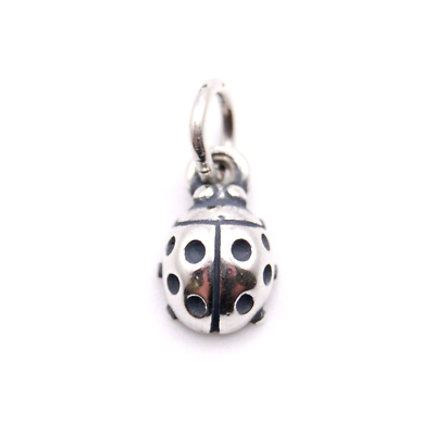 Sterling silver ladybug best sale charm
