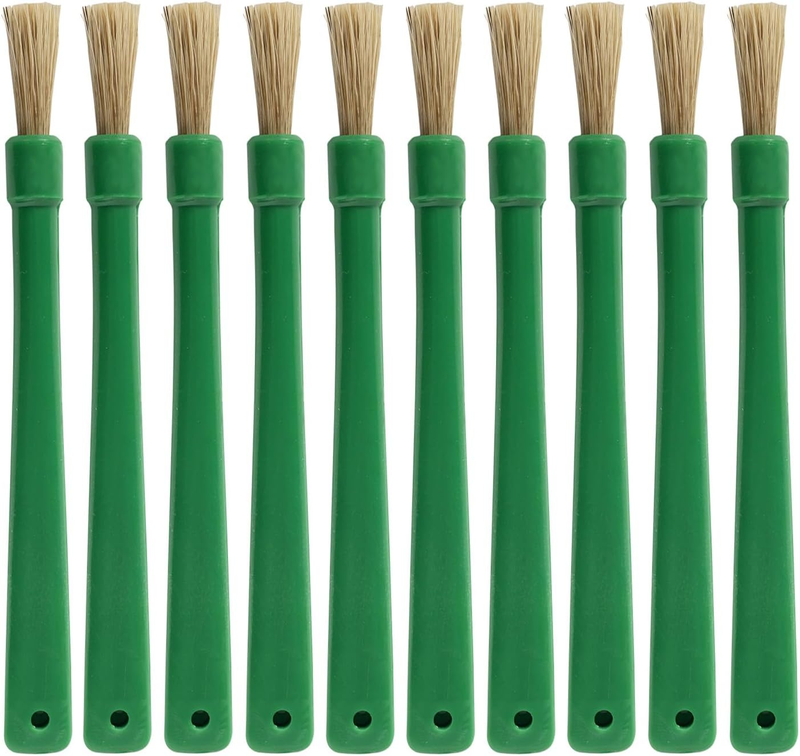 - Pack of 10 Plastic Flux or Glue Brushes - Perfect for Accurate and Mess-Fre..