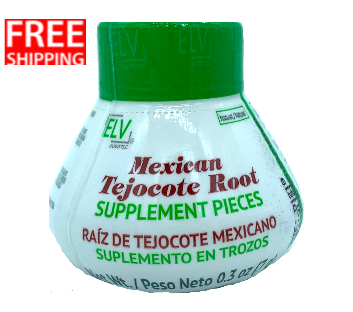 ELV Alipotec Raiz de Tejocote 7g Spanish Version 90 Raw New Presentation