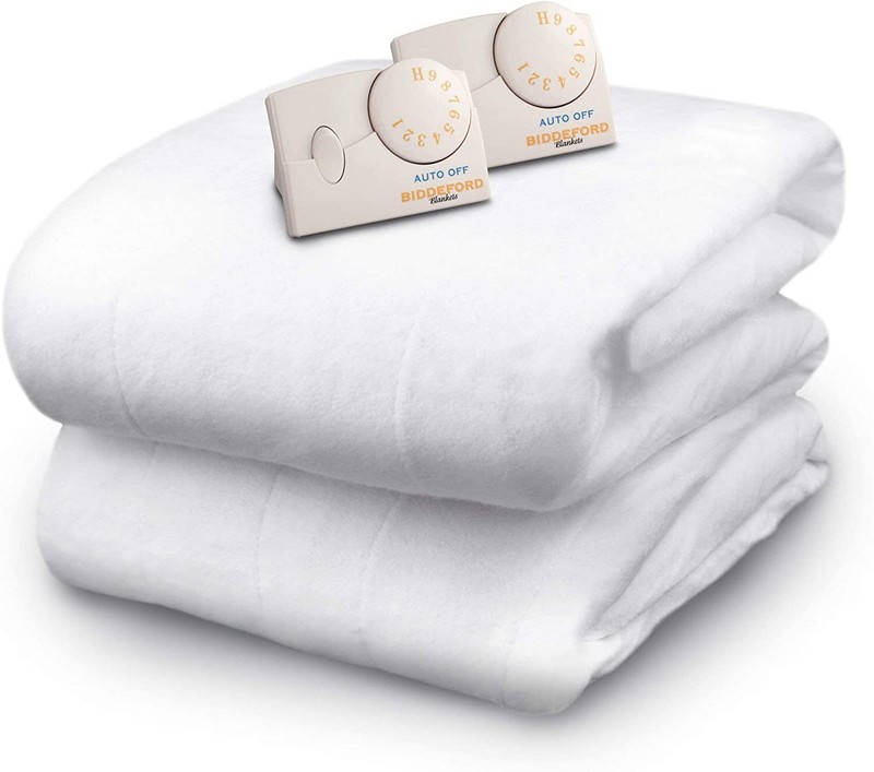 King Electric Heated Mattress Pad Controller Blanket Bed Warmer King Full Twin