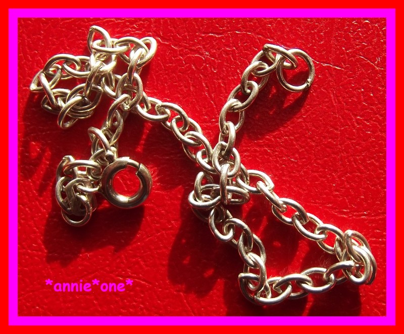 ê§ Vintage Bettelarmband Armband Zierlich FÃ¼R Wappen AnhÃ¤Nger Charms Silber 835 ê§