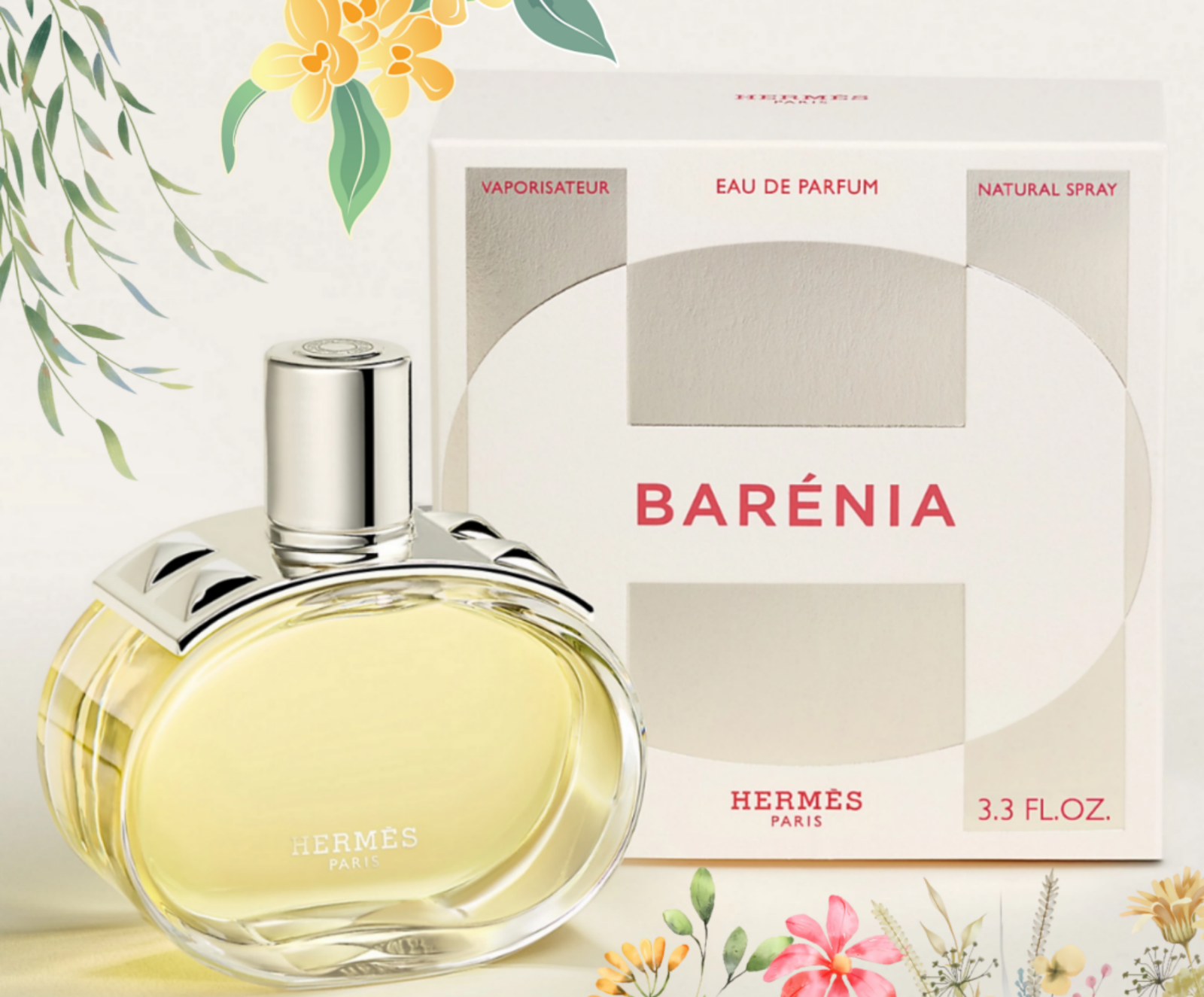 新品　HERMES BARÉNIA Eau de Parfum 100mL Barénia Eau de parfum - 3.38 fl.oz | Hermès USA