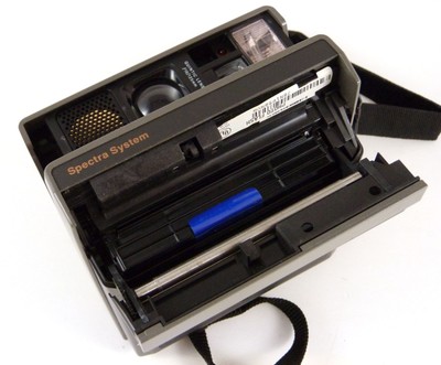 Polaroid Spectra System Instant Camera Quintic f/10 125mm Lens Bag Manual 1980s