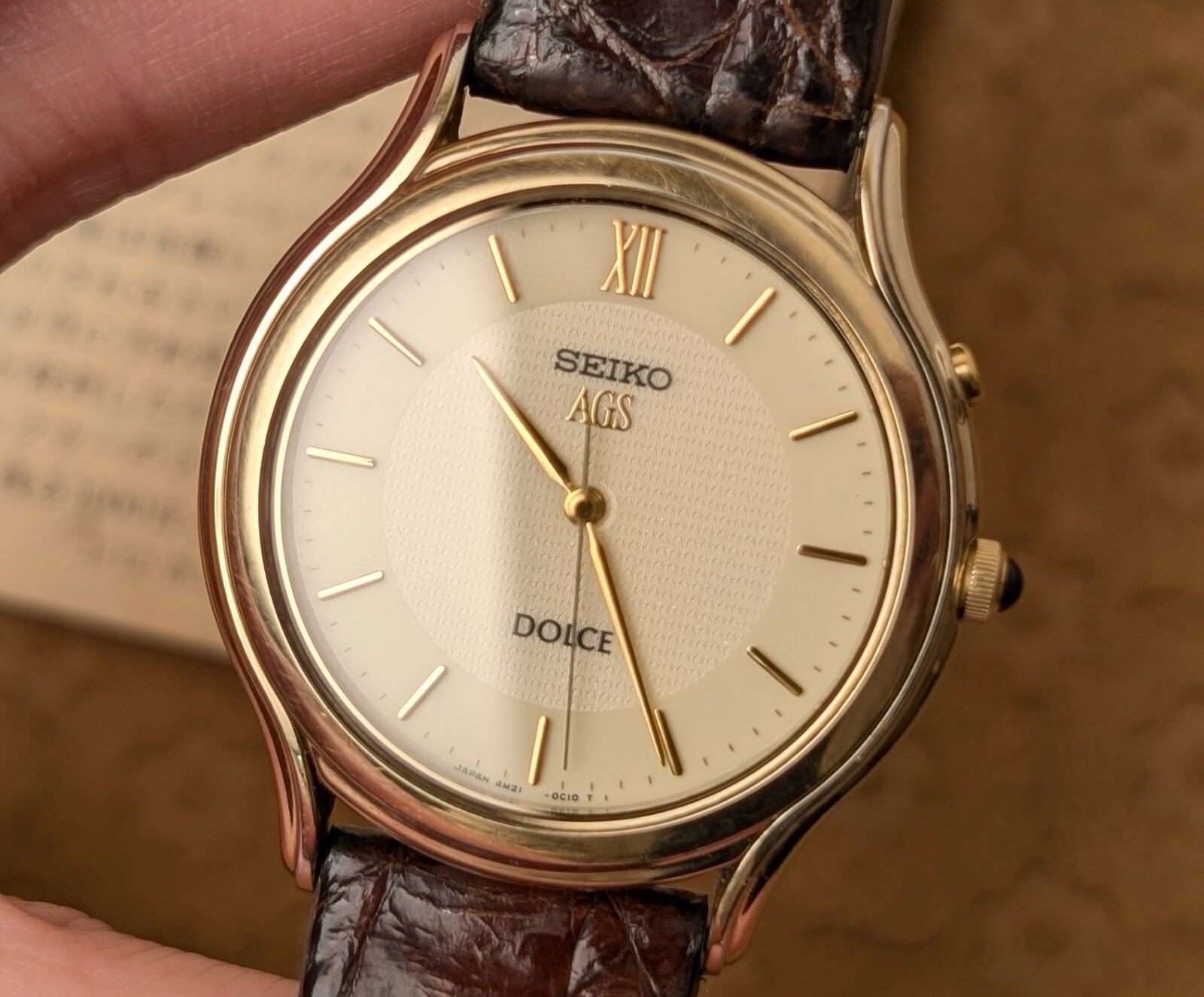 SEIKO セイコー DOLCE ドルチェ AGS 4M21-0B80 箱付き SEIKO セイコー DOLCE ドルチェ AGS 4M21-0B80 箱付き