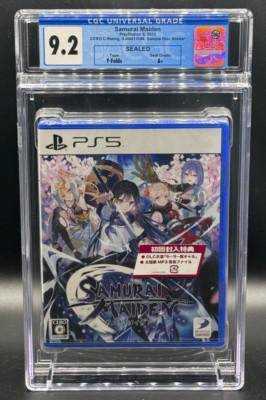 Samurai Maiden Sony PlayStation 5 PS5 JP Import Sealed New CGC 9.2 A+ Graded
