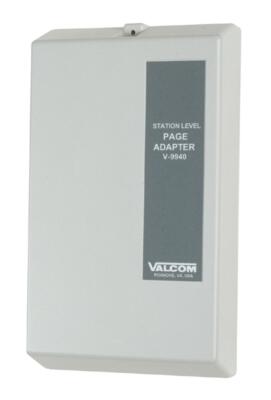VALCOM Station Level Pag Adapter V-9940 UPC 799111001142 - Installation Equip...