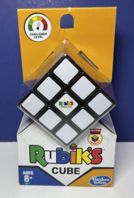 Rubik's Cube - 3x3 Brain Teaser Puzzle Game - Hasbro 2020 NEW IN PACKAGE