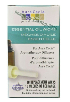 Essential Oil Wick Diffuser Replacement Stick, 10 Refill Wick Sponges, Car /Home