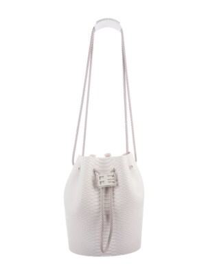 Melissa + Baja East Embossed Bucket Bag