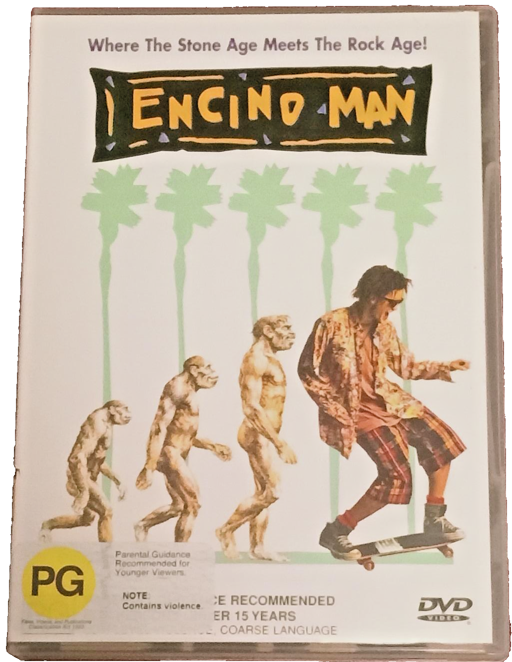 Encino Man [1992] Comedy RARE Brendan Fraser, Sean Astin