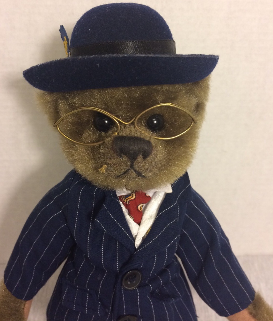 20th Century Brass Button Bear Baxter Pickford Bears Ltd