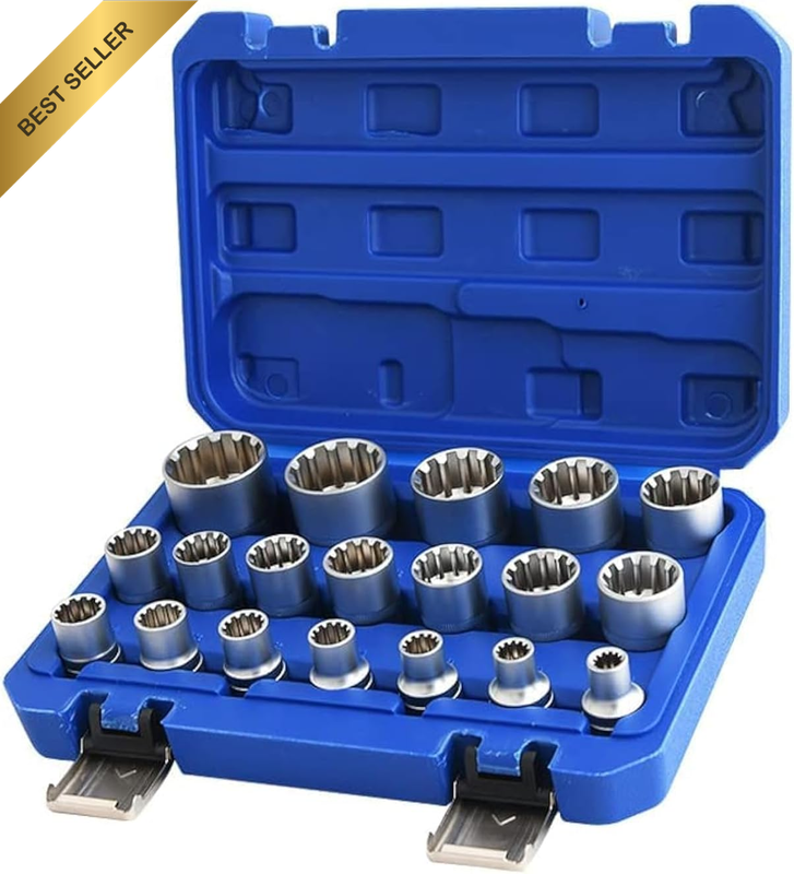 Spline Socket Set 1/2