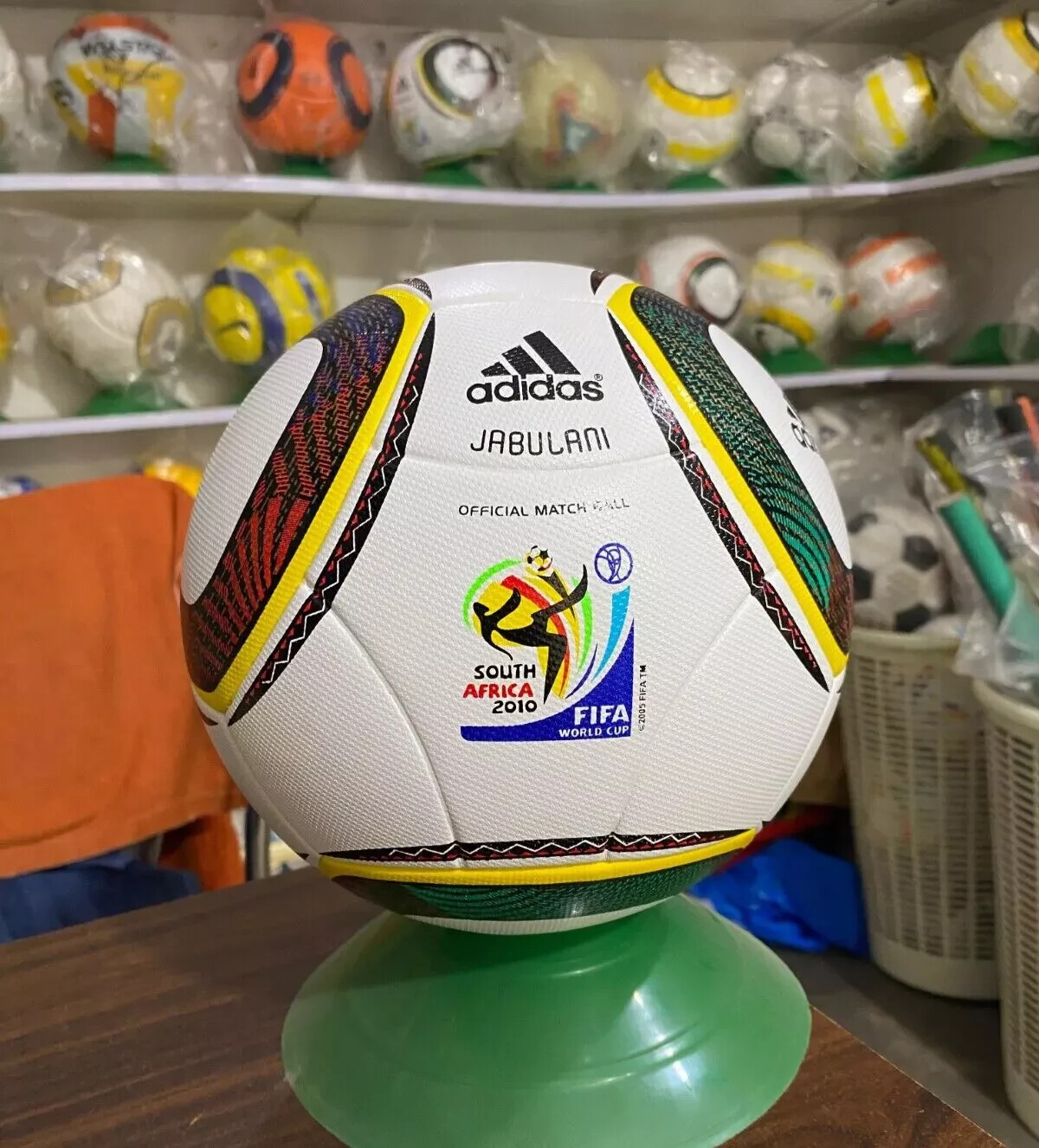 ジャブラニ　アディダス公式球　2010W杯　日本対カメルーン ADIDAS JUBULANI FIFA WORLDCUP 2010 MATCH BALL SOCCER BALL