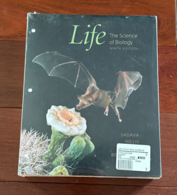LIFE THE SCIENCE OF BIOLOGY NINTH EDITION LOOSE LEAF FACTORY SEALED