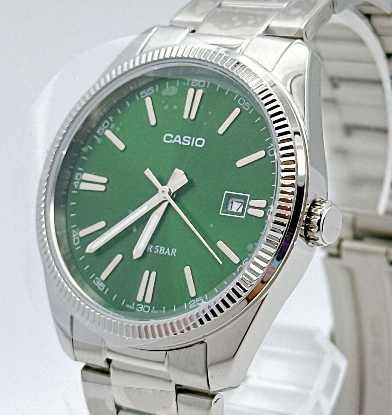 Casio Collection MTP-1302D-3AJF Mens Watch Dark Green Dial Analog From Japan | eBay Casio Collection MTP-1302D-3AJF Mens Watch Dark Green Dial Analog From Japan | eBay