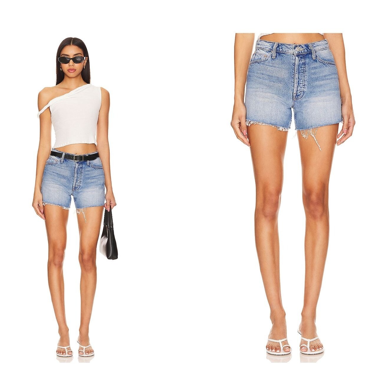 【SCENERITY】Denim skipper shorts SCENERITY】Denim skipper shorts MOTHER The Skipper Short N