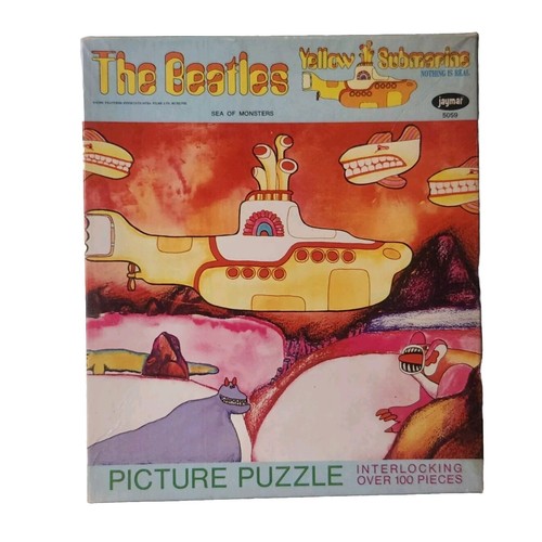 The Beatles Yellow Submarine ジグソーパズル Yellow Submarine（イエロー・サブマリン） | 光る