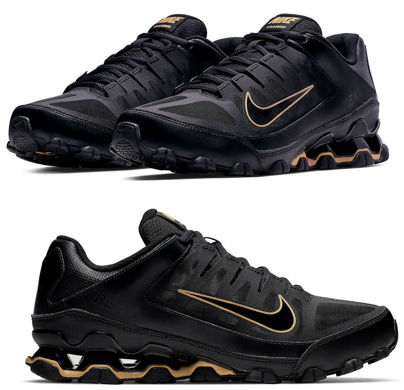 【NIKE】リアックス8 ブラック/ゴールド　27cm 楽天市場】ナイキ リアックス 8 TR NIKE REAX 8 TR ブラック