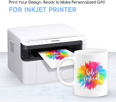 Koala Inkjet Waterslide Decal Paper Clear Water Slide Transfer 8.3"x11.7" A4 5PK