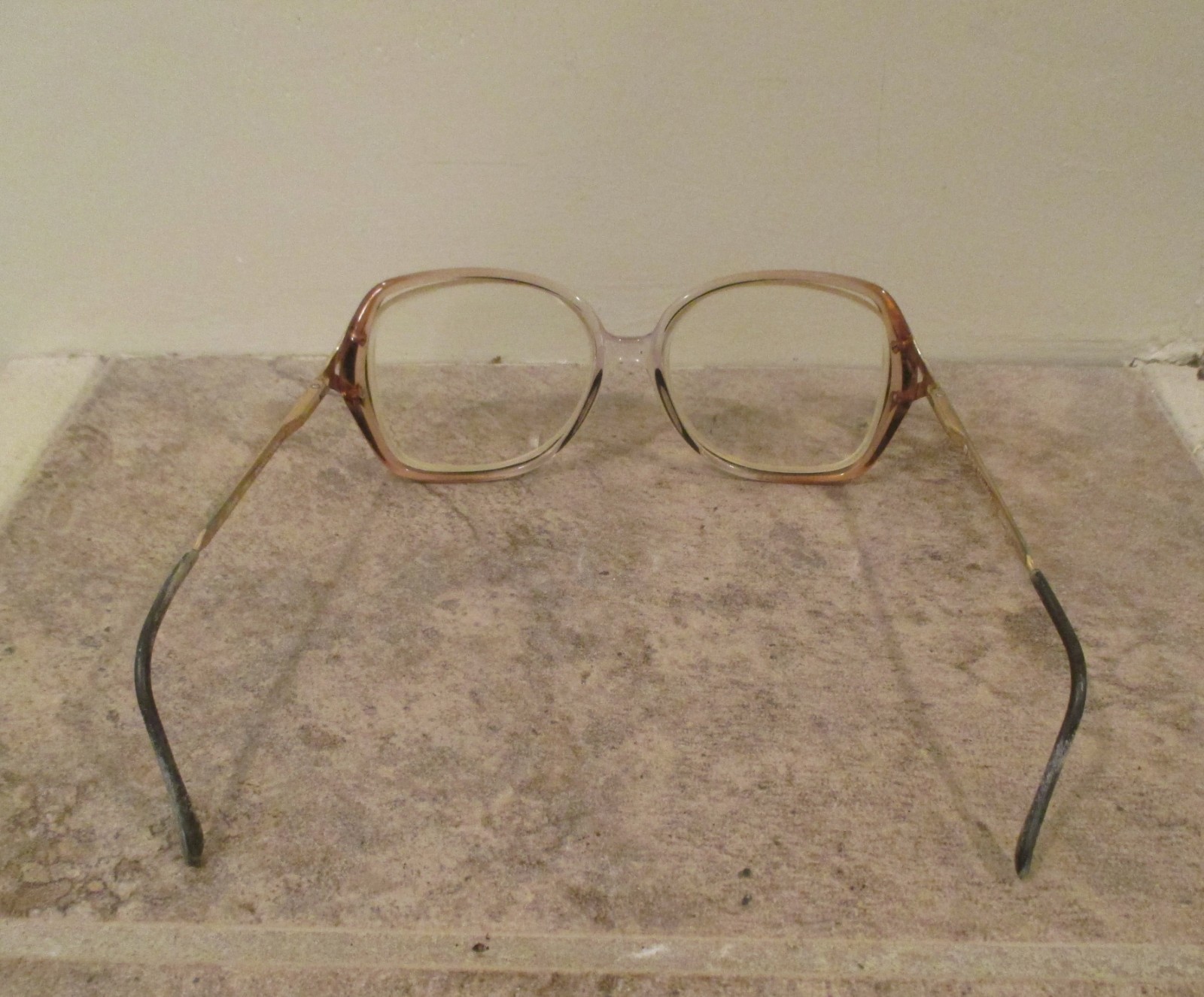 Vintage Retro 3 Pair Eyeglass Eyeglasses - Metal & Plastic Frames