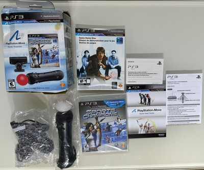 PS3 Move Starter Bundle Controller & Eye Camera NEW in DAMAGED BOX