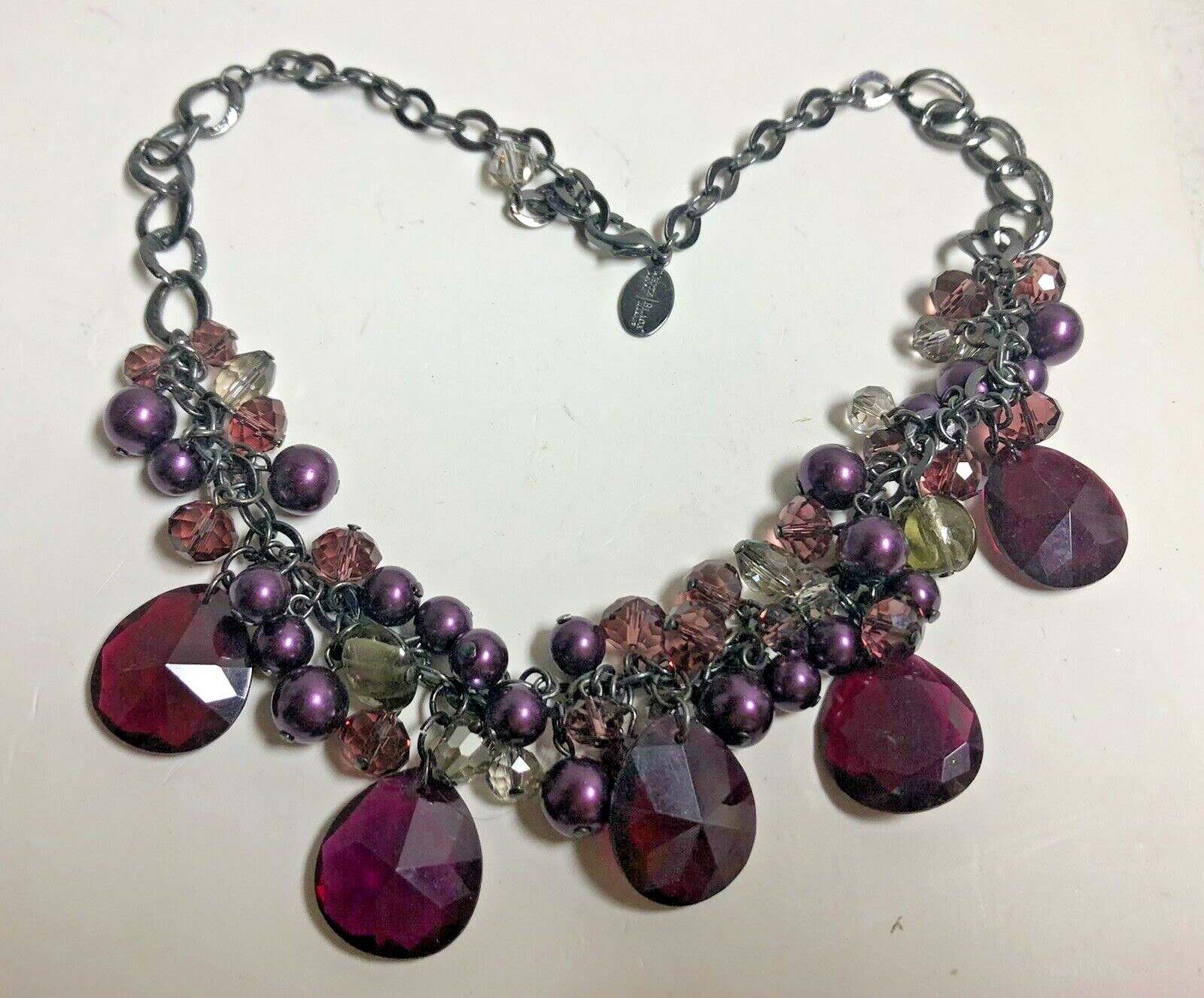 【BLACKPURPLE】23SS★ Cotton candy necklace 12mm BLACKPURPLE (ブラックパープル) Cotton candy necklace 12mm 4