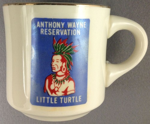 Boy Scout Coffee Mug Anthony Wayne Reservation Little Turtle [MUG-106]