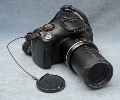 CANON POWERSHOT SX30 IS DIGITAL CAMERA, 14.1MP, NEW BATTERY & CHARGER, CAP